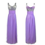 Lubintang New Bridesmaid Dress Long Sister Skirt Bride Wedding Sequin Dress Performance Dress