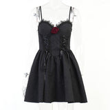 Lubintang Winter Dress New Style Dress Dark Style Jacquard A Pendulum Back Halter Dress