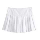 Lubintang New Two-Color Wide-Pleated Fashionable Skirt Pants 5427434