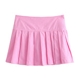 Lubintang New Two-Color Wide-Pleated Fashionable Skirt Pants 5427434