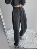 Lubintang Sweatpants For Women Summer Baggy Pants High Waist Jogger Wide Leg Trousers Spring Women's Sports Pants Summer Sweatpants