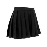 Lubintang Mini Skirt Women New Summer Black Fashion Zipper Partywear Casual Slim Pleated Skirt Elegant Versatile Sexy Female Skirt