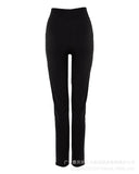 Lubintang Tights Fitness Workout Sport Leggings Pants Woman Fashion Zipper Design High Waist Tummy Control Skinny Active Yoga Pants